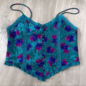 Victorias Secret gold label vintage cami crop tank